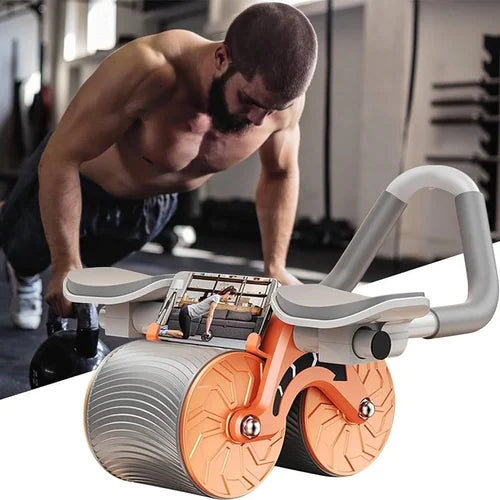 Auto Rebound Abs Wheel With Elbow Support
