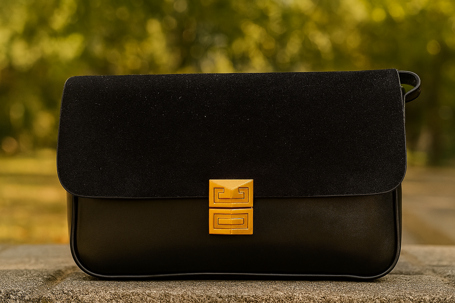 Structured Crossbody Handbag